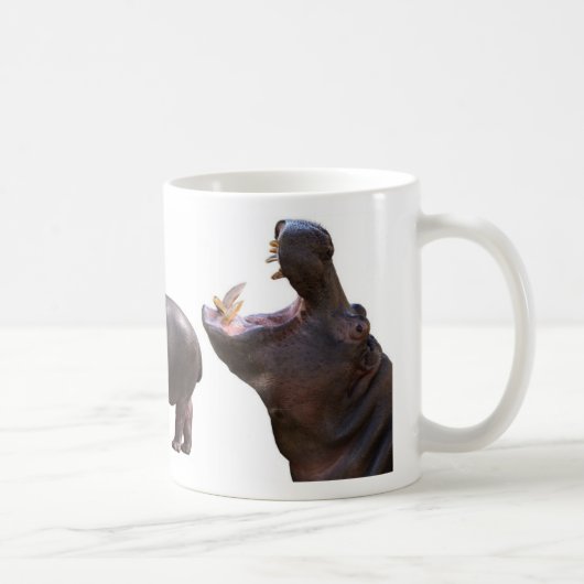 カバのマグカップ 2 コーヒーマグカップ (右)