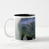 カバの小像 ツートーンマグカップ (左)