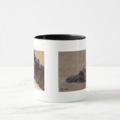 カバの朝 マグカップ (中央)