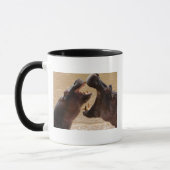 カバの朝 マグカップ (左)