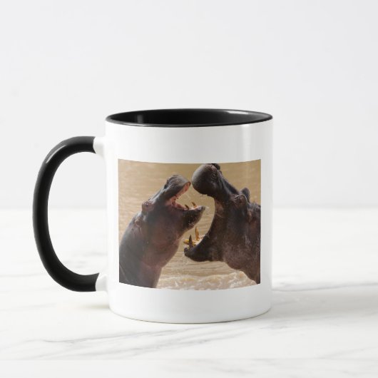 カバの朝 マグカップ (左)