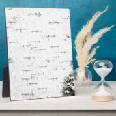 カバの樹皮 フォトプラーク (側面)