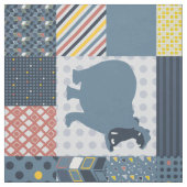 カバの詐欺師のキルト ファブリック (見本)