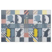 カバの詐欺師のキルト ファブリック (ファットクウォーター)