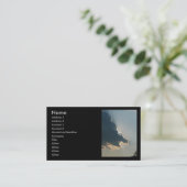 カバの雲の名刺 名刺 (スタンド正面)