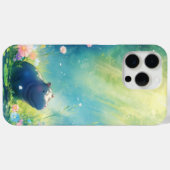 カバの魔法の池の草原 Case-Mate iPhoneケース (裏面 (横))
