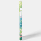 カバの魔法の池の草原 Case-Mate iPhoneケース (裏面 / 左)