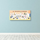 カバは全部暴れ出す!サンドラボイントン キャンバスプリント (インサイチュ (ウッドフロア))