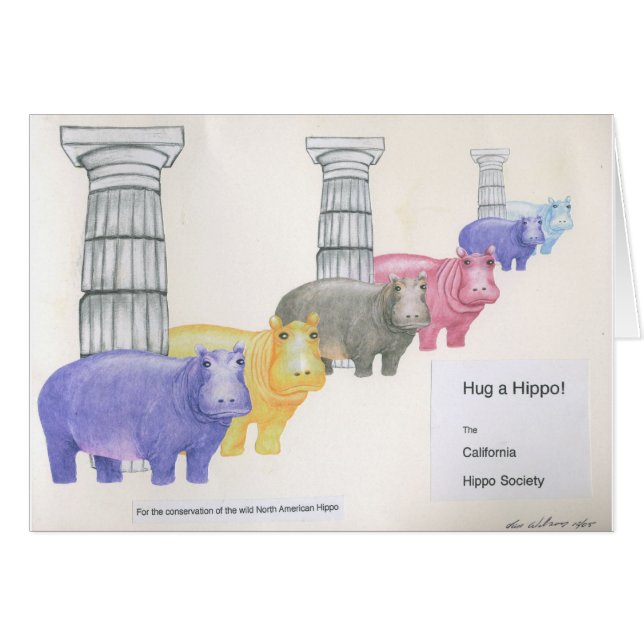 カバを抱き締めて下さい! (正面横)