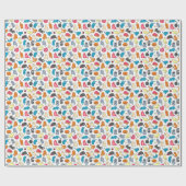 カバクールスター猫ギフトラップ ラッピングペーパー (フラット)