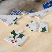 カバチョンパズル、クリスマスドッグ ジグソーパズル (側面)