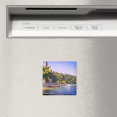 カバットークロアチアビューオブビーチホリデイ マグネット (インサイチュ (食洗機))