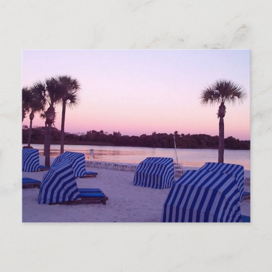 カバナの夕日 ポストカード (正面)