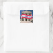 カバナウフ米国最高裁判所の裁判官の確認 スクエアシール (バッグ)