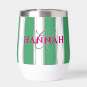 カバナストライプモノグラムイングリーン (背面)