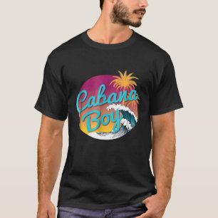 カバナボーイおもしろいカラフルグラフィックデザインノベルティ Tシャツ