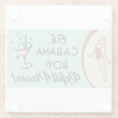 カバナボーイ ガラスコースター (裏面)