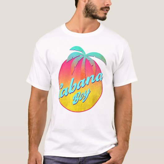 カバナボーイ プールガイ パーム1 Tシャツ (正面)