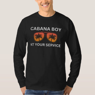 カバナボーイ メンズ サマー プールパーティ バーテンダー バー Tシャツ