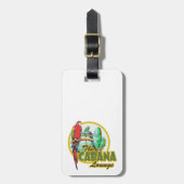 カバナラウンジ ラゲッジタグ (正面縦)