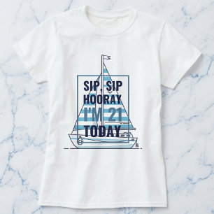 カバナ セイル ナウチカル ボート Tシャツ