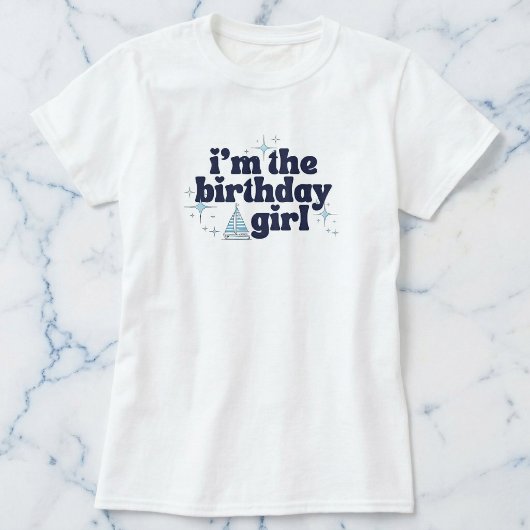 カバナ セイル バースデー ガール Tシャツ