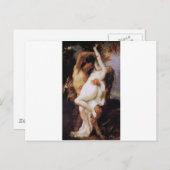 カバネルアレクサンドレニンフェエサティル1860 ポストカード (正面/裏面)