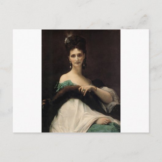 カバネルアレクサンドレラコムテッセデケラー1873 ポストカード (正面)