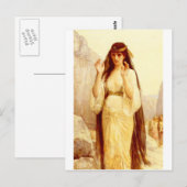 カバネルアレクサンドレThe Daughter Of Jephthah 1879 ポストカード (正面/裏面)