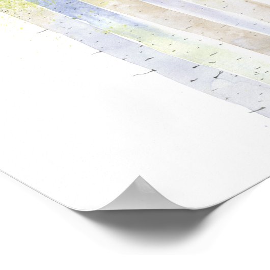 カバノキ ポスター (角)