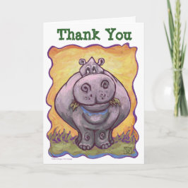 カバパーティーセンター サンキューカード