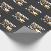 カバプー犬のオーナーコーヒー豆飲み器 ラッピングペーパー (角)