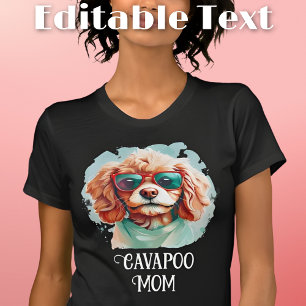 カバプー犬マママサングラス Tシャツ