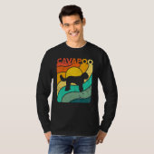 カバプー ビンテージ サンセット ママ パパ Tシャツ (正面フル)