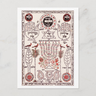 カバラデザイン ポストカード