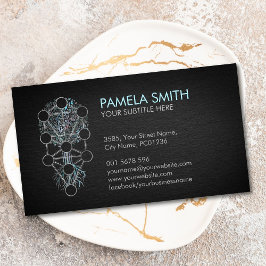 カバラーザツリーオブライフオーナメント 名刺