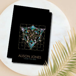 カバラーザツリーオブライフオーナメント 名刺