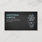 カバラーザツリーオブライフオーナメント 名刺 (裏面)