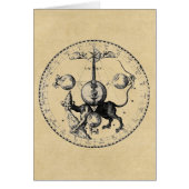 カバラ曼荼羅挨拶状 (正面)