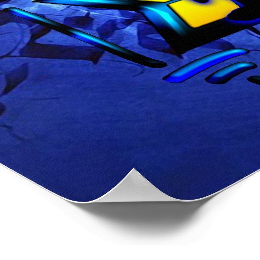 カバラ瞑想 ポスター (角)