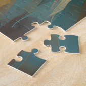 カバリアキングビーチサーフィン絵画ズ ジグソーパズル (側面)