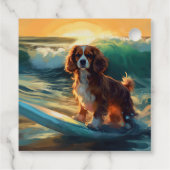 カバリアキングビーチサーフィン絵画ズ フェイバータグ (裏面)