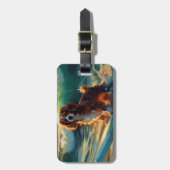 カバリアキングビーチサーフィン絵画ズ ラゲッジタグ (正面縦)