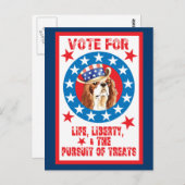 カバリエの投票 ポストカード (正面/裏面)