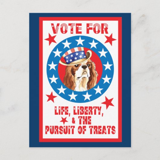 カバリエの投票 ポストカード (正面)