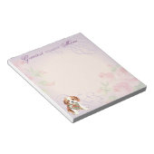 カバリエハートママ ノートパッド (アングル)