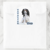 カバリエパパ4 – ステッカー (バッグ)