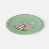 カバリエパーティープレート ペーパープレート (アングル)