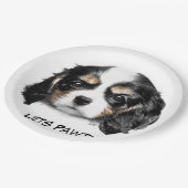 カバリエパーティープレート ペーパープレート (アングル)