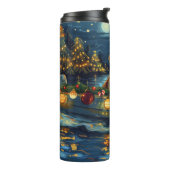 カバリエールキングチャールズクリスマスフェスティバル航海 タンブラー (回転左)